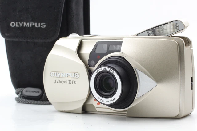 [ près De Mint ] Olympus mju II 110 Point & Shoot 35mm Caméra à Film Af Zoom