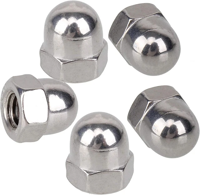 York S1-36390117700 4 pack acorn nuts for condenser motor mounting bolts bulk