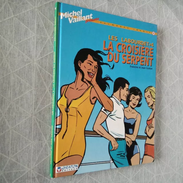 BD Michel Vaillant palmarès inédit tome 8 : La croisière du serpent – Graton EO