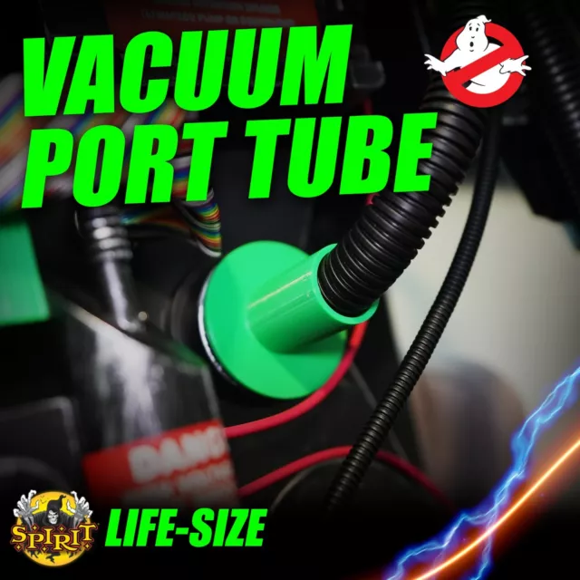 Spirit LIFE-SIZE Vacuum Port Tube   Spirit Halloween Ghostbusters Proton Pack