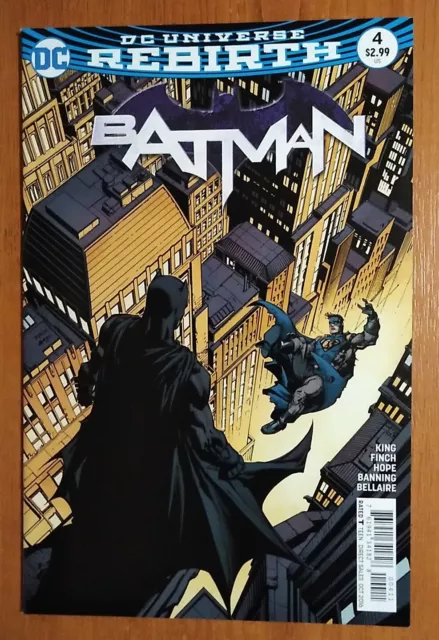 Batman #4 - DC Comics Rebirth 1st Print 2016 Series