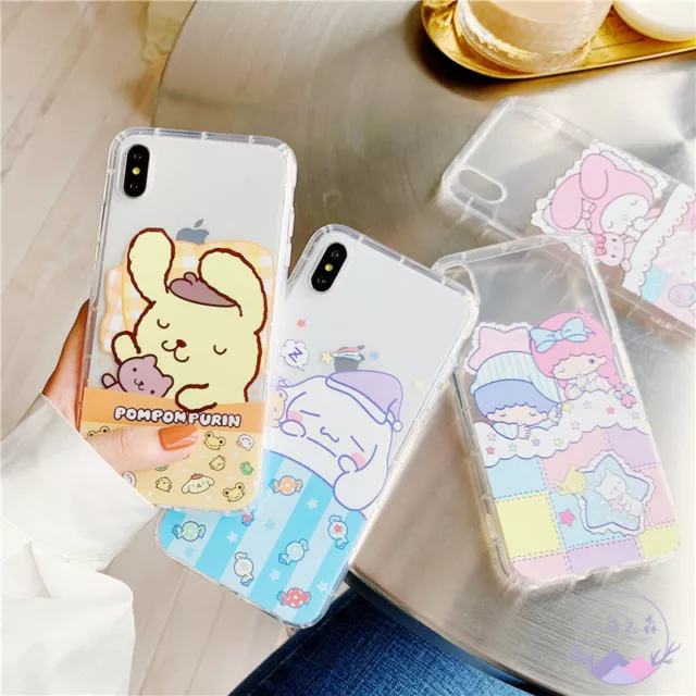 iPhone 11 Pro MAX XS XR 6S 7 8 Plus Twins Sweet Melody Soft Clear Phone Case
