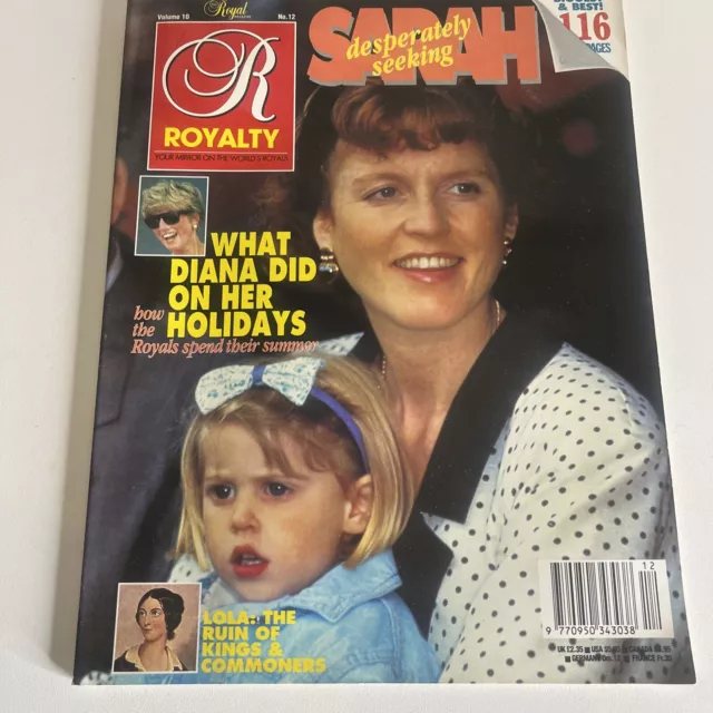 Royalty Monthly  Magazine Vol 10 No 12 September 1991