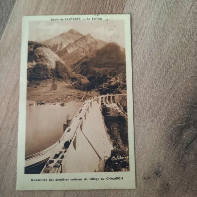 Carte Postale Ancienne Lautaret Hautes Alpes