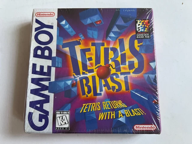 Tetris Blast – Game Boy GB – Version USA – NEUF SOUS BLISTER – RARE