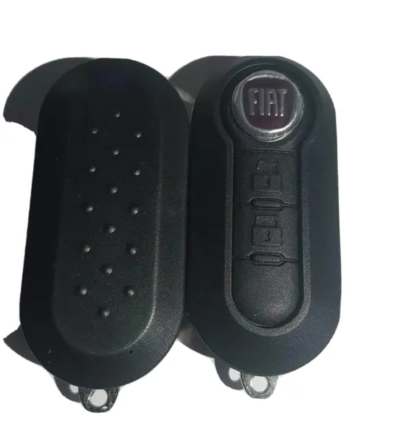 Coque CLEF clé PLIP télécommande noir  2 boutons  pour Fiat Ducato/ iveco daily