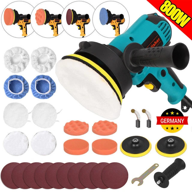 Polisseuse Voiture Professionnelle 700W - 125mm, Machine Rotative, Kit Complet