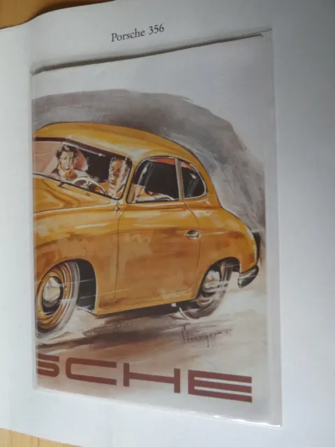 PORSCHE 356  PROSPEKT  1951  Archiv Verlag