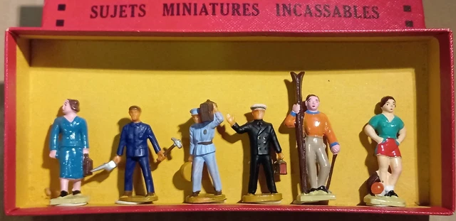 Scènes Miniatures Réalistes 60 Figurines Peintes Échelle 1:87 - Personnages Miniatures Pour