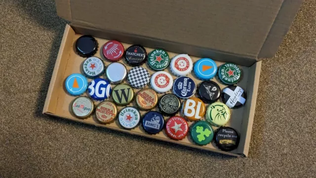 Beer Bottle Caps Tops x40 Arts Crafts Brewing Bottling Cider Crown Seal FALLOUT