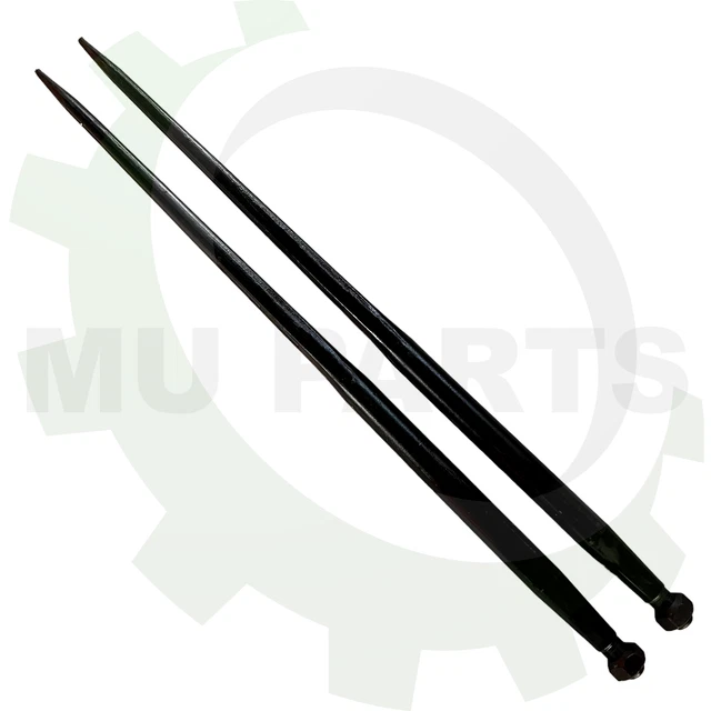 2x BPT Frontladerzinken M28x1,5 1100mm Ballenzinken Frontlader Schwerlastzinken