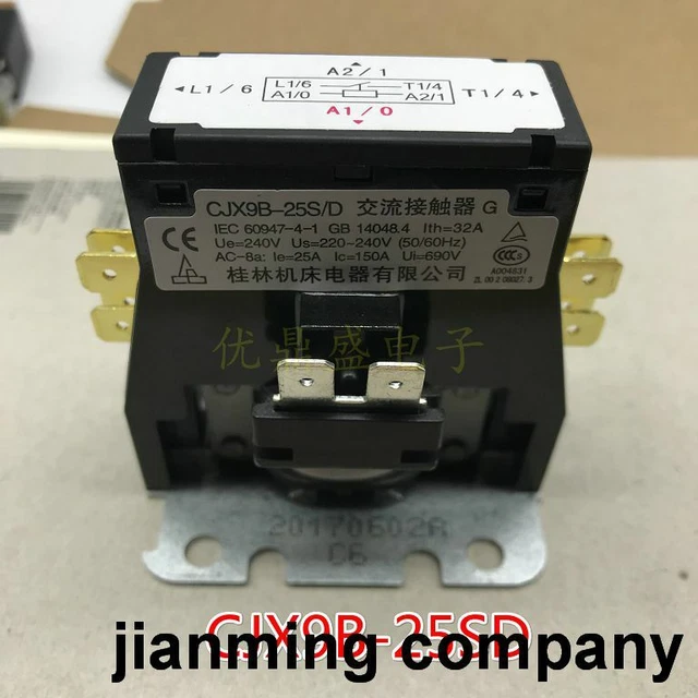 2 3 GREE air conditioning unit compressor relay CJX9B25S D 220V 32A AC