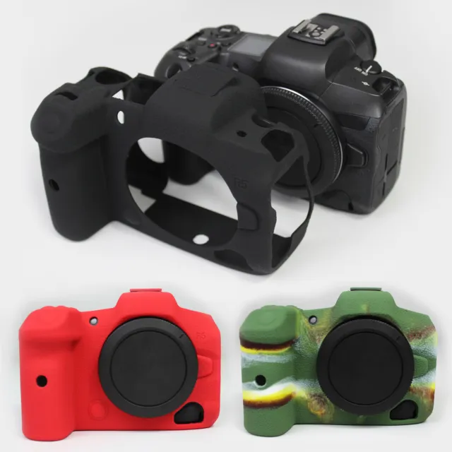 Camera Soft Silicone Protector Skin Case Bag Body Cover for Canon EOS RP R5 R6