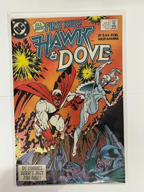 Hawk & Dove #1 DC Comics (1989)  3rd Series 1st Print Comic Book