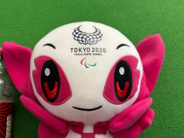 Large Tokyo 2020 Olympics Mascot Toy Japan Someity Paralympics V Rare New