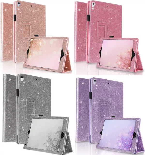 iPad Glitter Case stand Filo Cover for Apple iPad Mini 3rd 4th & 5th Generation