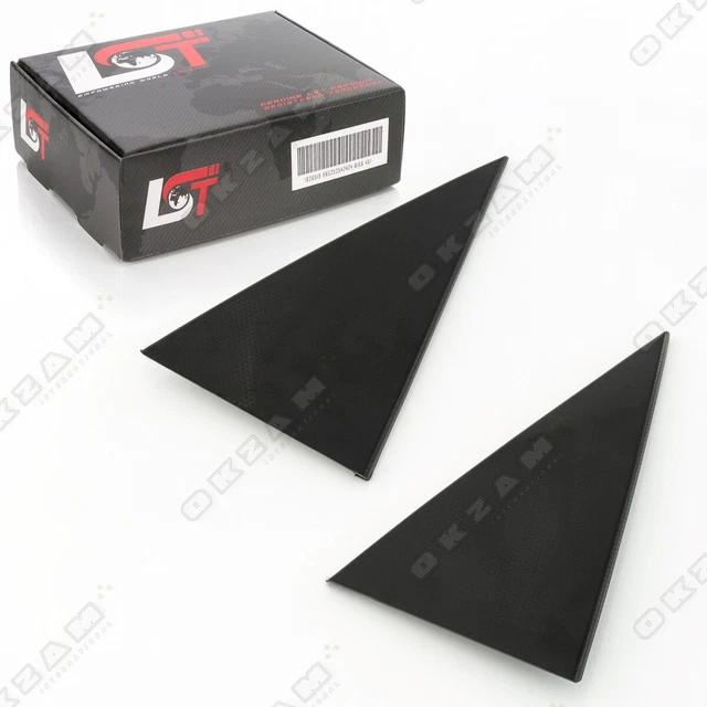 Left & Right Rear Door Window Outer Triangle Trim For Opel Vectra B