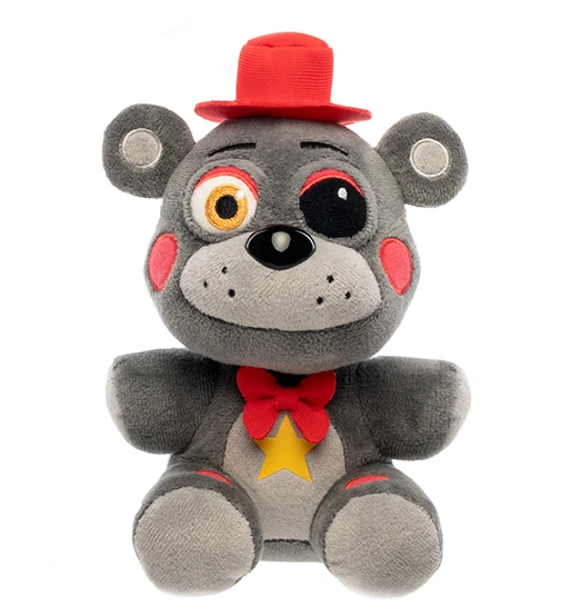 FIVE NIGHTS AT Freddy's FNAF Pizza 7" Gray Lefty Freddy Plush Figure