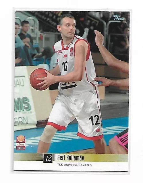 BBL Playercard - 03-04 - Gert Kullamäe - TSK UniVersa Bamberg #007 - Estonia