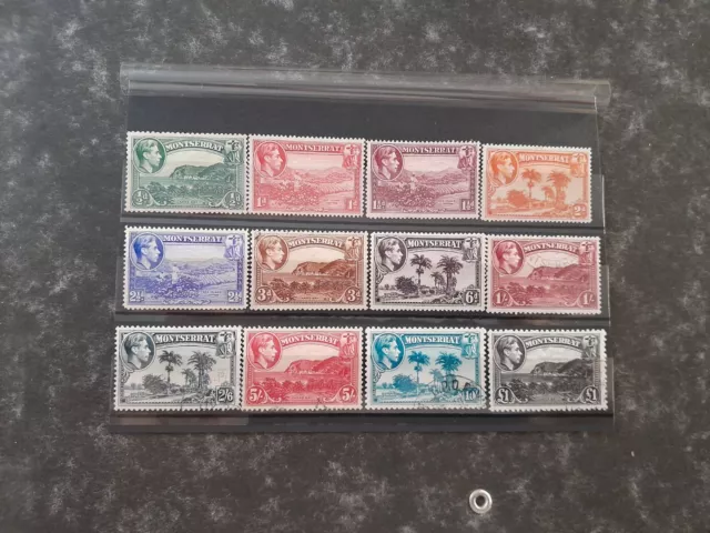 Montserrat KGV1 1938 Set Of 12