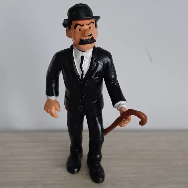Figurine Tintin - Dupond Avec Canne Main Gauche - Heimo / EL Edition Lombard