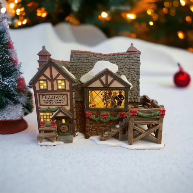 Department 56 Dickens’  Village Fezziwig's Ballroom Animated See Photos & Video