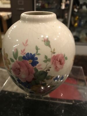 Vintage Antique Old South Vase Floral Flowers