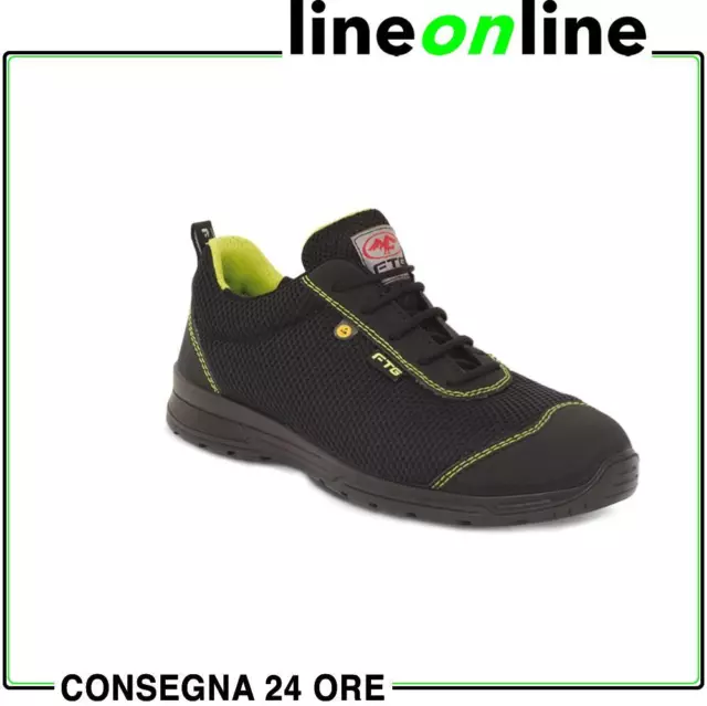 Scarpe antinfortunistiche FTG Frisbee S1P SRC super-leggere e traspiranti