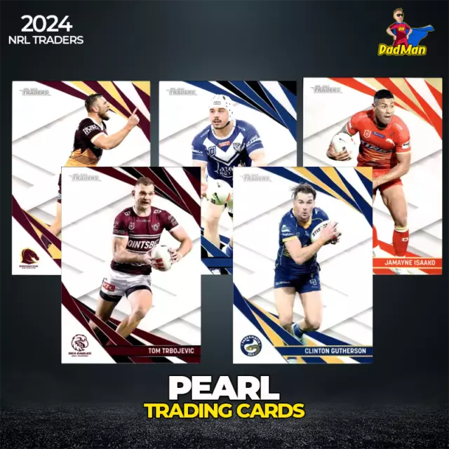 2024 NRL Traders - Titanium Trading Cards - Pearl Specials [Pick Your Team]