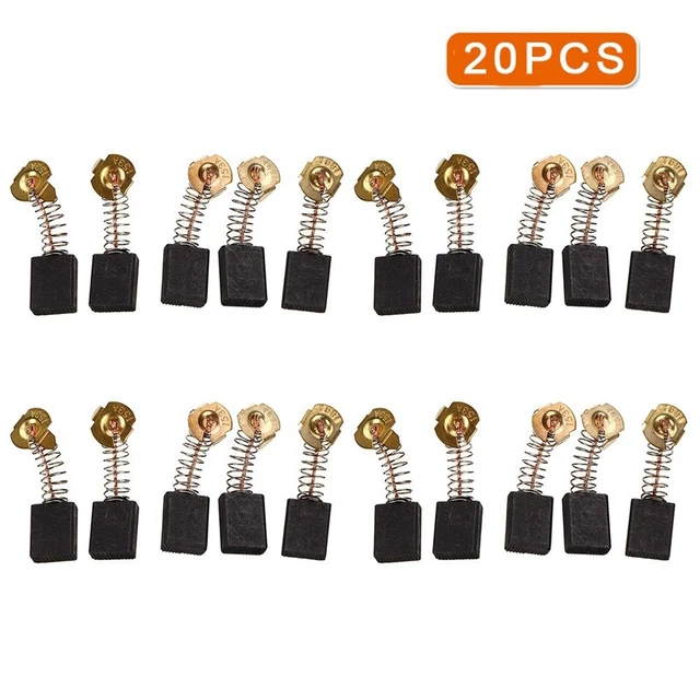 The Lord Of The Tools Lot De 4 Paires Balais De Charbon CB325 (194074-2) 5x11x15-17mm – Compatibles Makita 9553NB 9554NB 9555NB 9556NB 9557NB – Arrêt Auto