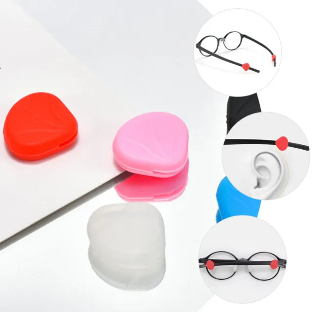 20 pares de fundas antideslizantes gel de sílice para gafas