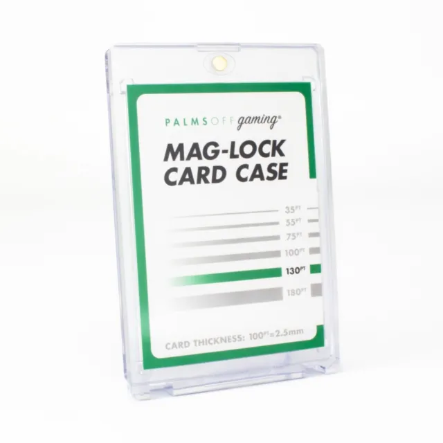 Palms Off Gaming 130pt Mag-Lock Card Case One Touch