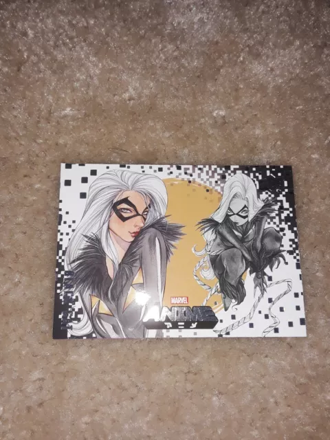 2020 Marvel Anime Peach Momoko Base Card #69 Black Cat