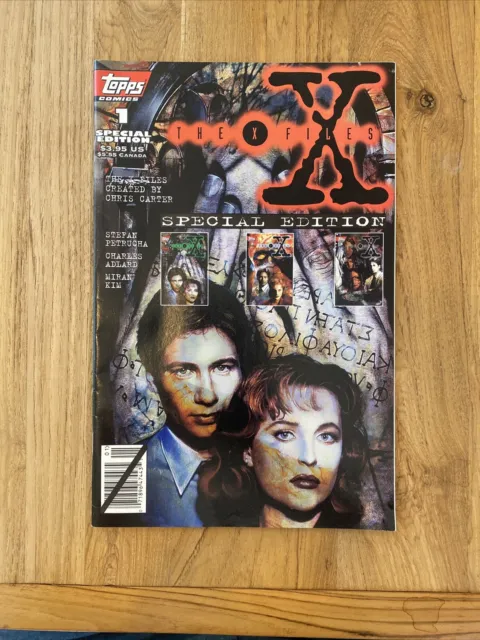 The X Files Comic Book #1 Special Edition Topps Comics 1995