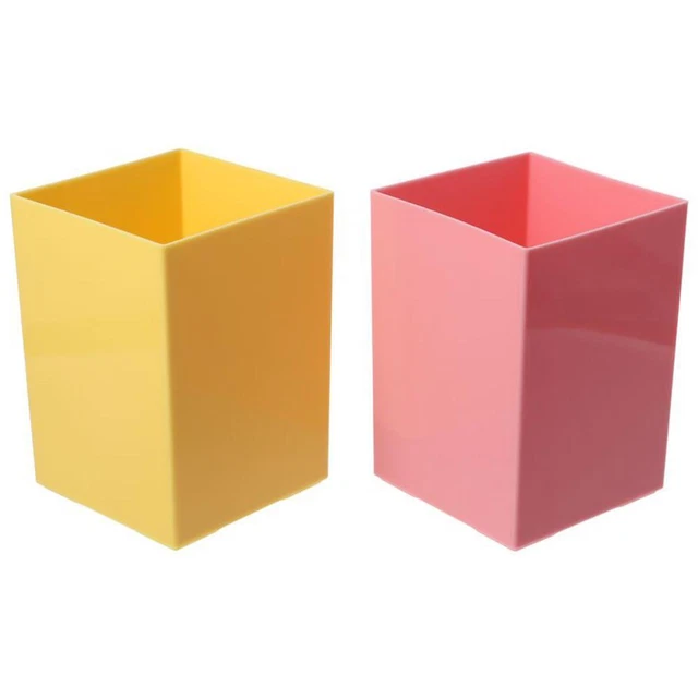 Cute Pink/yellow Office Creative Pen Holder
