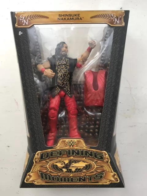 Neu Ovp WWE Shinsuke Nakamura Elite Bestimmende Momente Mattel Ringen Figur