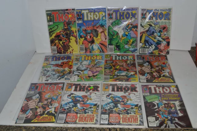 Thor (Mighty) Marvel Vintage Comic Lot Of 30 - From #340-481  (Xmf59)