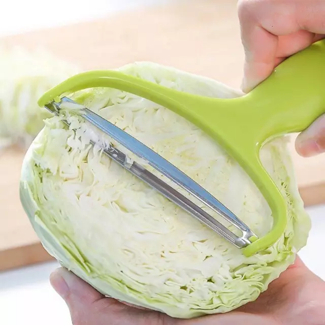 Kitchen Stainless Vegetable Fruit Peeler Paring Cabbage Grater Cutter Slicer PF 3