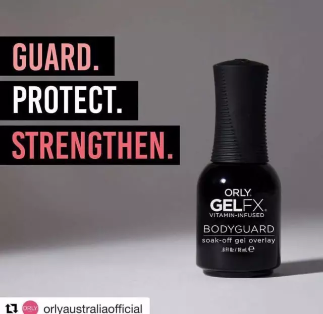 ORLY GelFX LED/UV Soak-off Gel Overlay - BODYGUARD OR34000 0.6oz/18mL.