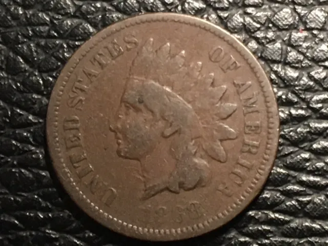 1868 Indian Head Penny A Little Bit Of Liberty Nicks On The Reverse