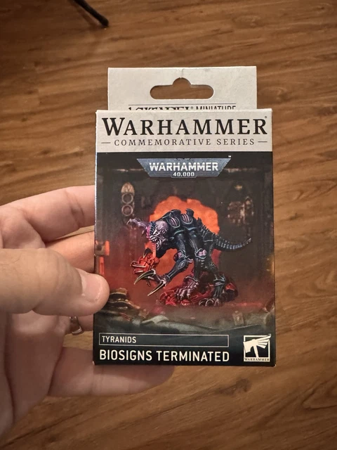 Termained WARHAMMER 40K BIOSIGNS Terminated Tyranids 2025 Store Anniversary - IN ...