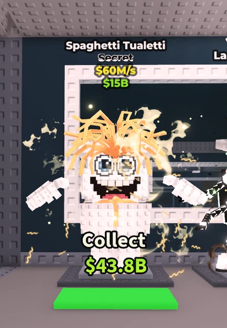 instant delivery] 720m per sec rainbow Spaghetti tualetti - steal a