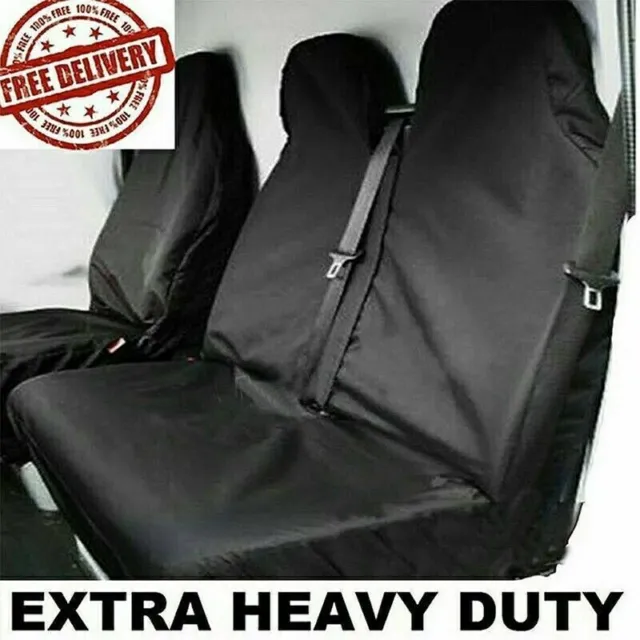 for CITROEN BERLINGO DISPATCH RELAY - Waterproof Van Seat Covers HEAVY DUTY 2+1