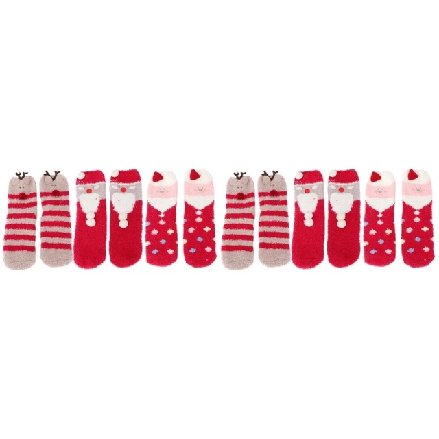 6 Pairs Cotton Uniform Knee High Fluffy Festival Sock everyday active Stockings
