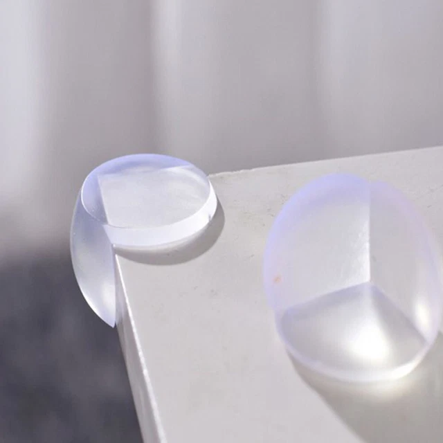 Cojines de esquina de PVC transparente para bebé a prueba de niños ligeros y prácticos