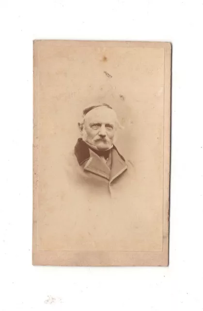 CDV Foto Herrenportrait / Oberst von Brandis - Göttingen um 1870