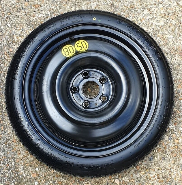 GENUINE TOYOTA COROLLA Lexus Is Ux 17" Space Saver Spare Wheel 125/70