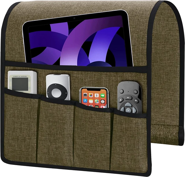 Remote Holder for Couch Armchair Caddy Remote Control Holder for Recliner Pocket