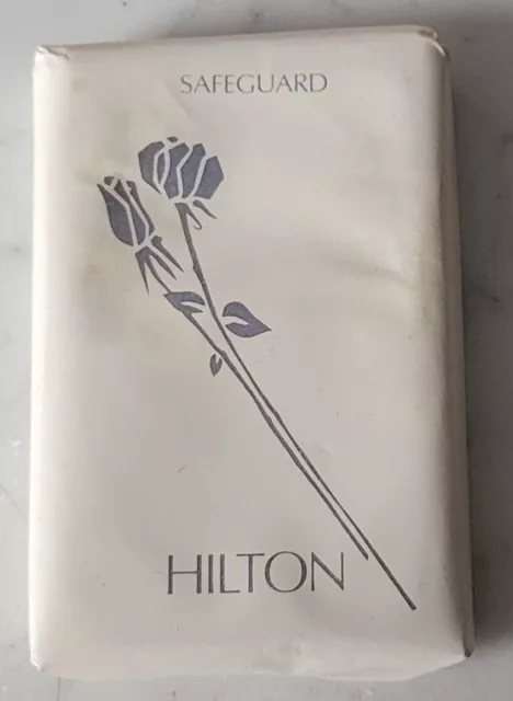 Vintage New Hilton Hotel Soap Still Wrapped  Safeguard Soap