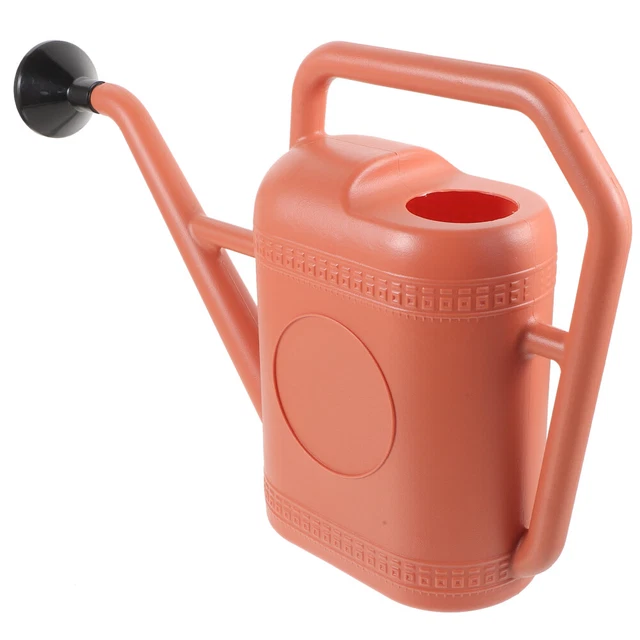 Annaffiatoio In Plastica Fasmov 4 Litri – Grigio Scuro, Beccuccio Lungo E Stretto, Manico Ergonomico, Per Piante Da Interno E Esterno